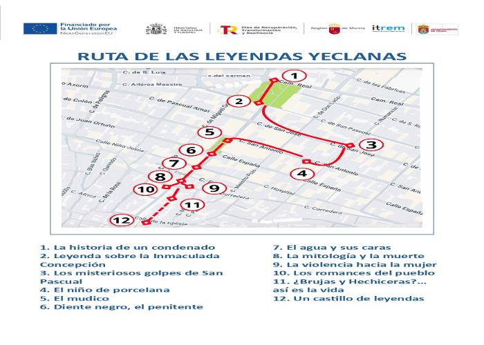 RUTA DE LAS LEYENDAS YECLANAS