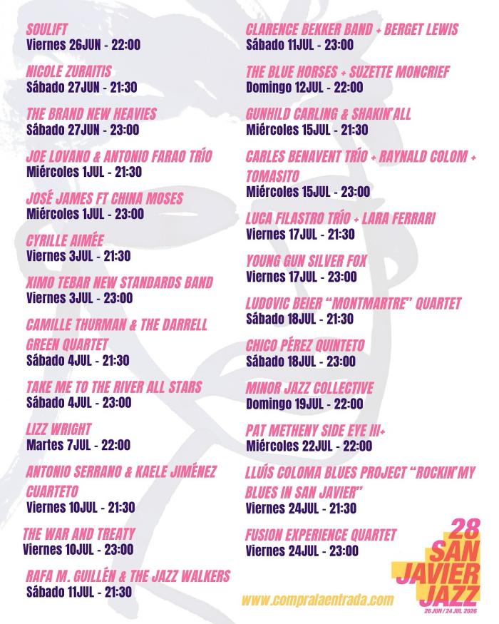 FESTIVAL INTERNACIONAL DE JAZZ SAN JAVIER 