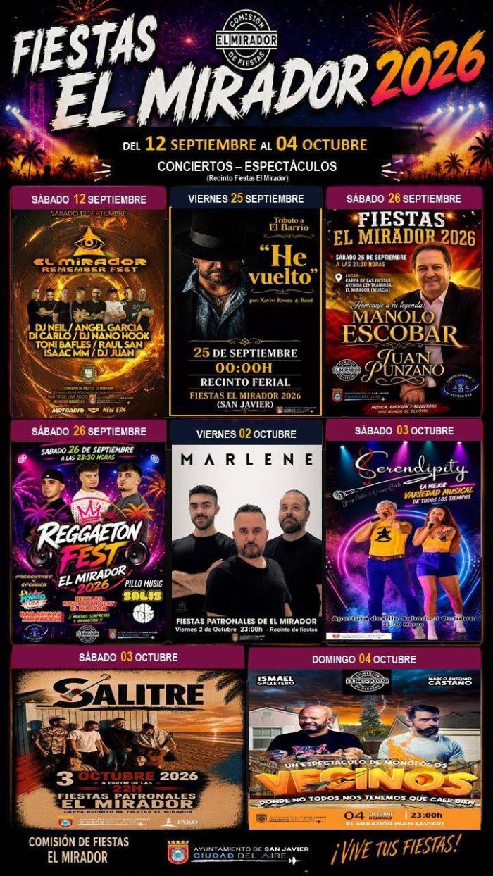 FIESTAS DE EL MIRADOR