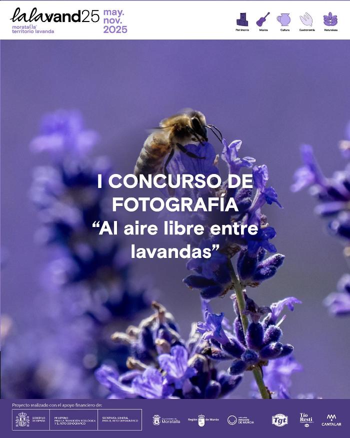 I CONCURSO DE FOTOGRAFÍA. AL AIRE LIBRE ENTRE LAVANDAS I CONCURSO DE FOTOGRAFÍA. AL AIRE LIBRE ENTRE LAVANDAS