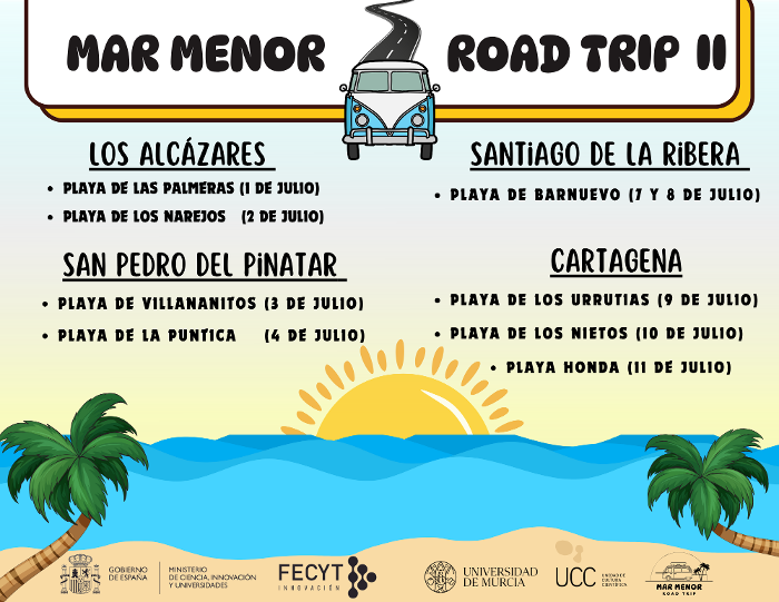II EDICION DEL PROYECTO MAR MENOR ROAD TRIP