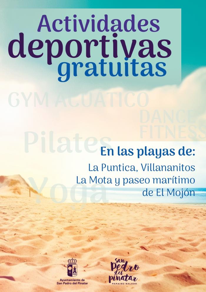 ACTIVIDADES DEPORTIVAS GRATUITAS EN LAS PLAYAS