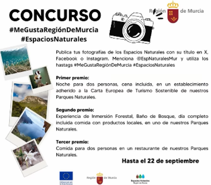 II CONCURSO DE FOTOGRAFA DE ESPACIOS NATURALES DE LA REGIN DE MURCIA