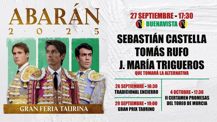 FERIA TAURINA ABARÁN 2025 FERIA TAURINA ABARÁN 2025