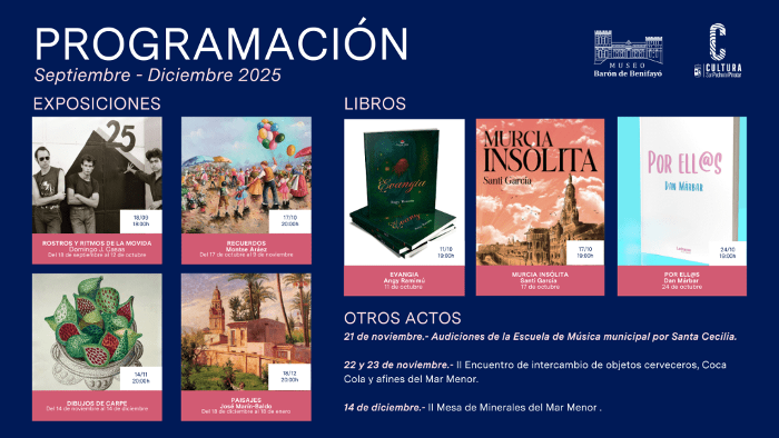 PROGRAMACION CULTURAL MUSEO PALACIO BARON DE BENIFAYO PROGRAMACION CULTURAL MUSEO PALACIO BARON DE BENIFAYO