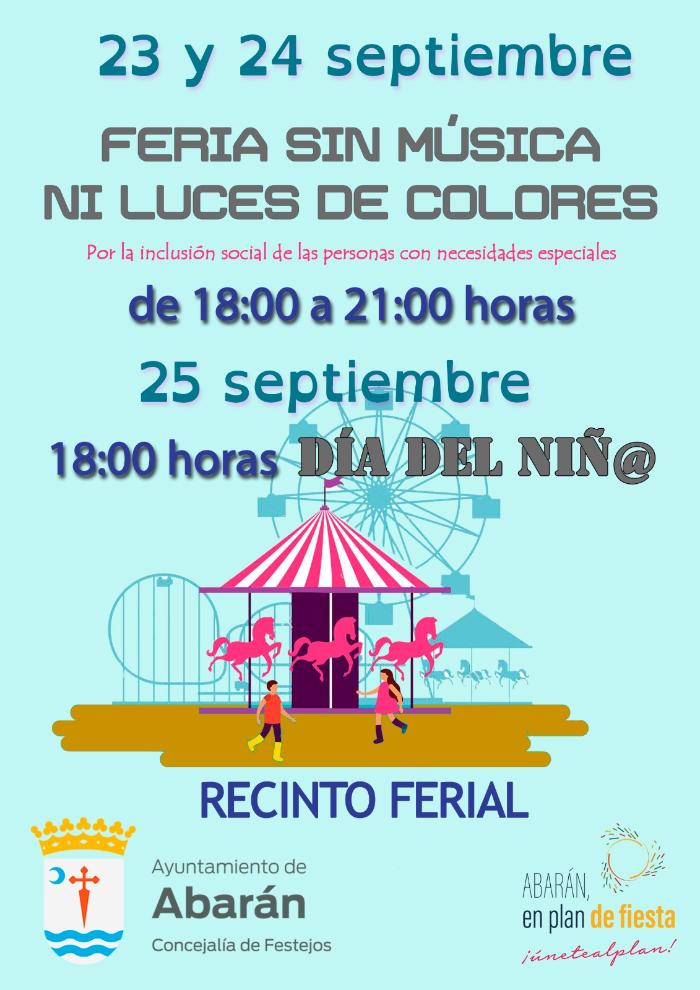 FERIA SIN MÚSICA NI LUCES FERIA SIN MÚSICA NI LUCES