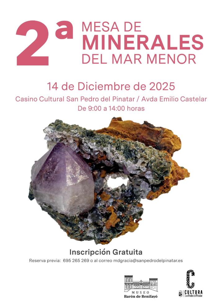 II MESA DE MINERALES MAR MENOR