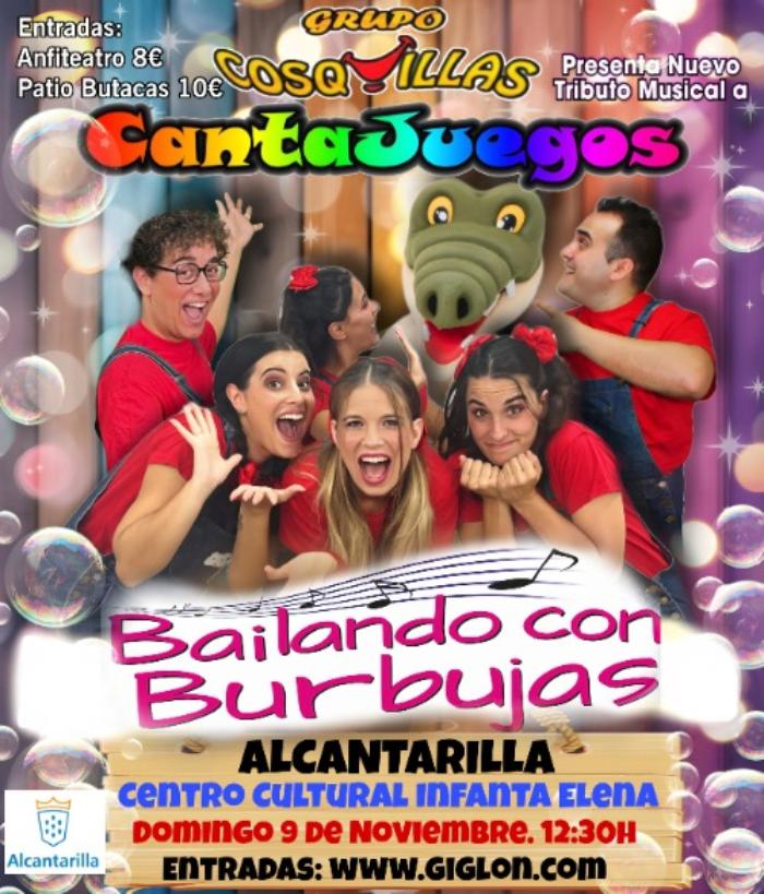 TRIBUTO A CANTAJUEGOS, BAILANDO CON BURBUJAS