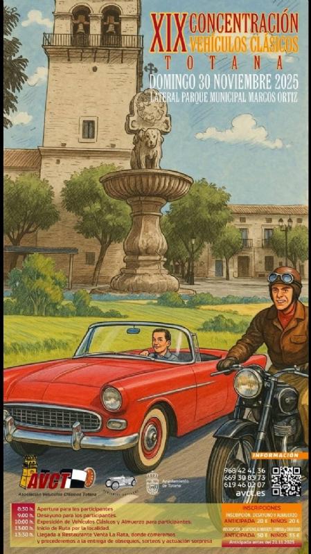 XIX CONCENTRACIN VEHCULOS CLSICOS TOTANA