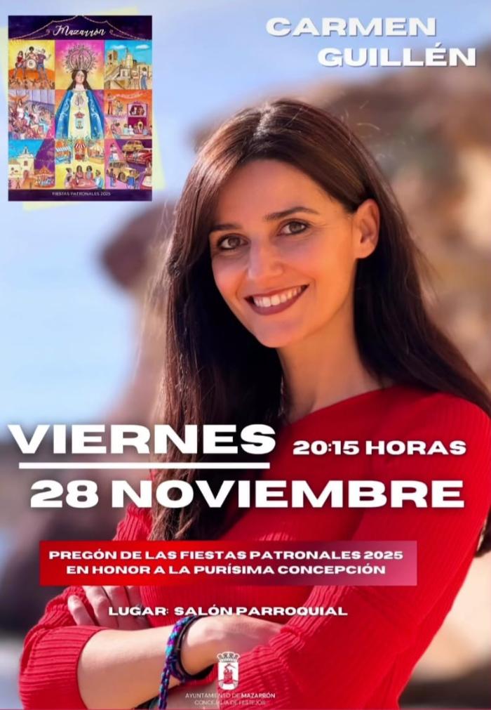 PREGN DE LAS FIESTAS EN HONOR A LA PURSIMA CONCEPCIN