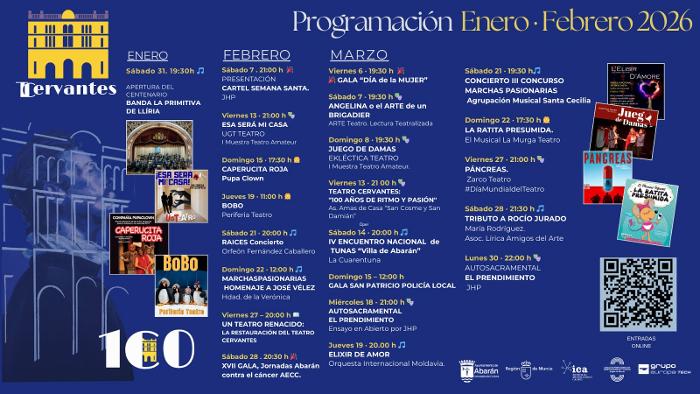 PROGRAMACI�N TEATRO CERVANTES