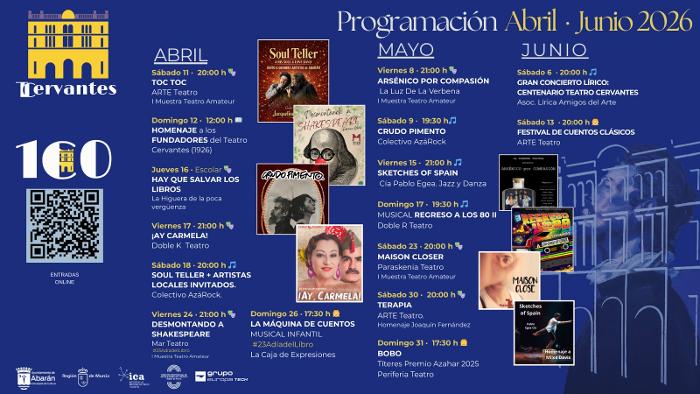 PROGRAMACI�N TEATRO CERVANTES