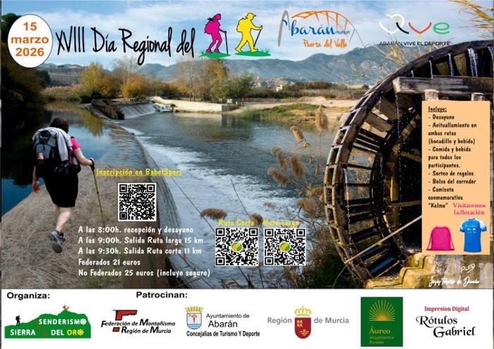 RUTA XVIII D�A REGIONAL DEL SENDERISMO