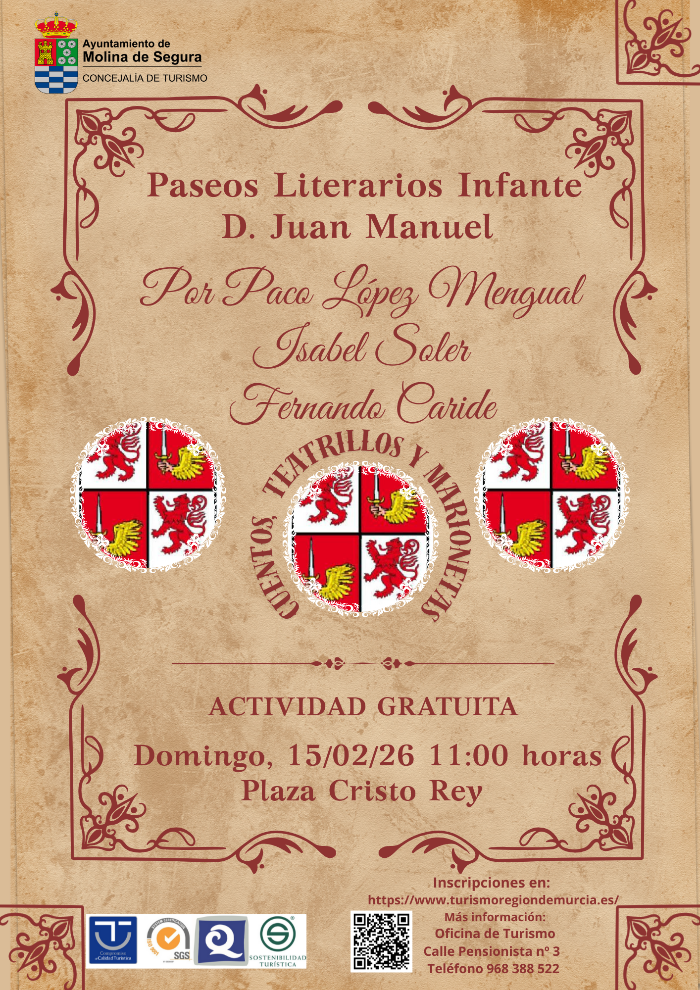 PASEO LITERARIO CON EL INFANTE DON JUAN MANUEL