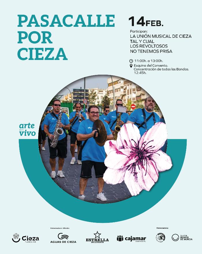 PASACALLE DE BANDAS POR CIEZA