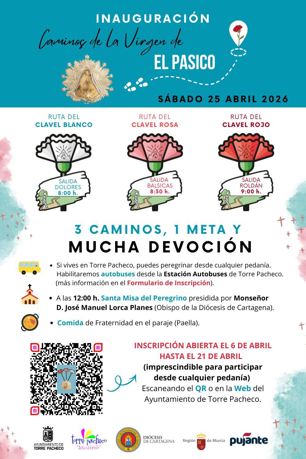 Inauguraci�n caminos Virgen de el pasico