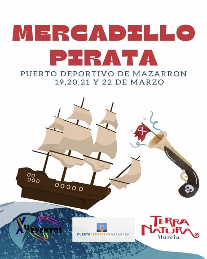  el mercadillo pirata llega a puerto de Mazarr�n 