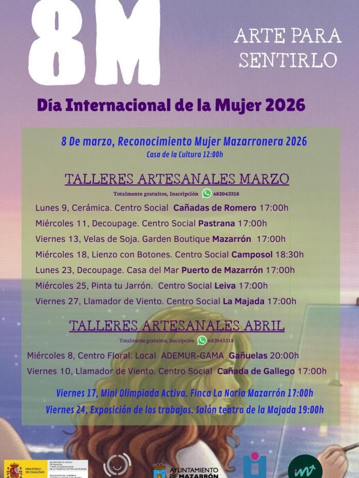 Programaci�n d�a internacional de la mujer 