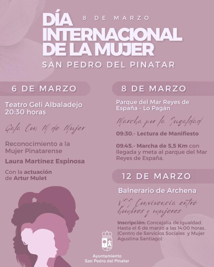Actos conmemorativos dia de la mujer