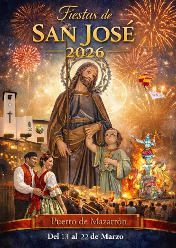 Fiestas patronales de san jos� 2026 en puerto de Mazarr�n