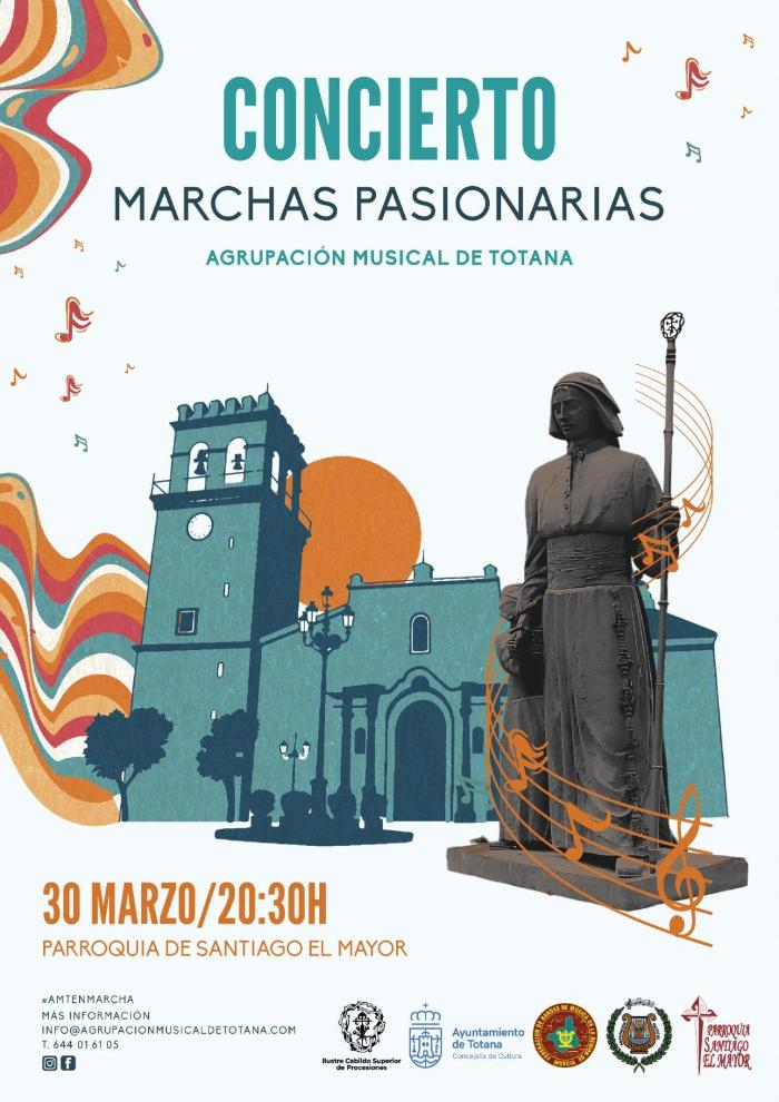 Concierto de marchas pasionarias con la agrupaci�n musical de Totana