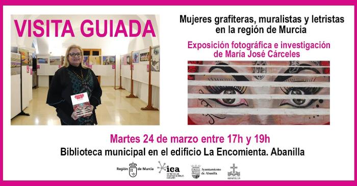 Visita guiada exposici�n mujeres grafiteras, muralistas y letristas e