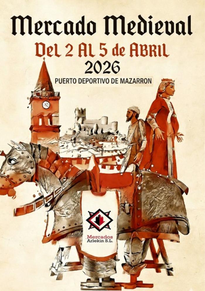 Mercado medieval al puerto deportivo de Mazarr�n