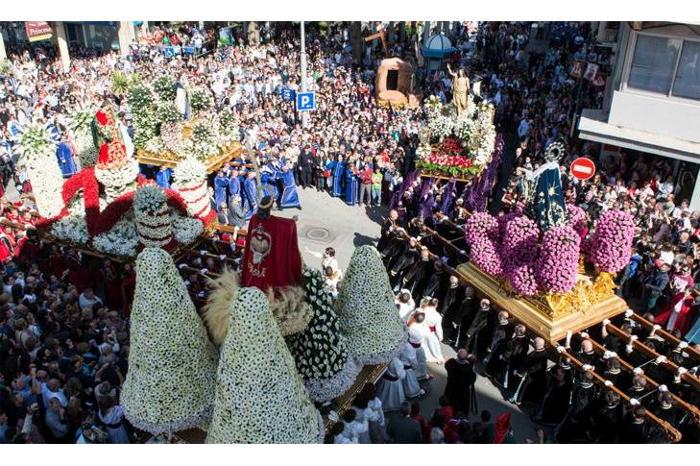 Semana Santa 2026. domingo de resurrecci�n: procesi�n del Encuentro glorioso