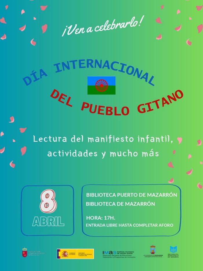  lectura del manifiesto infantil. d�a del pueblo gitano