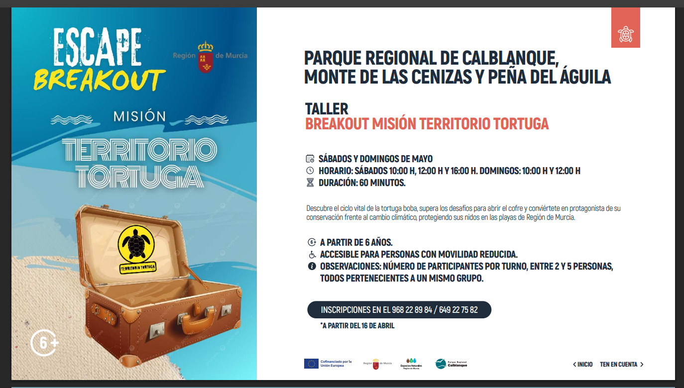 TALLER BREAKOUT MISI�N TERRITORIO TORTUGA