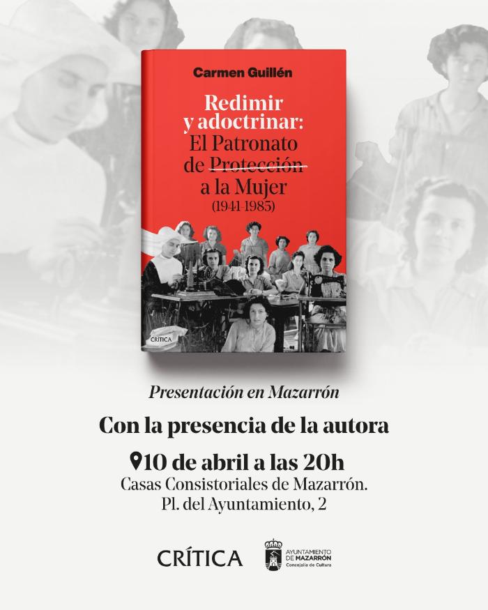 Presentaci�n literaria en Mazarr�n, del libro redimir y adoctrinar.