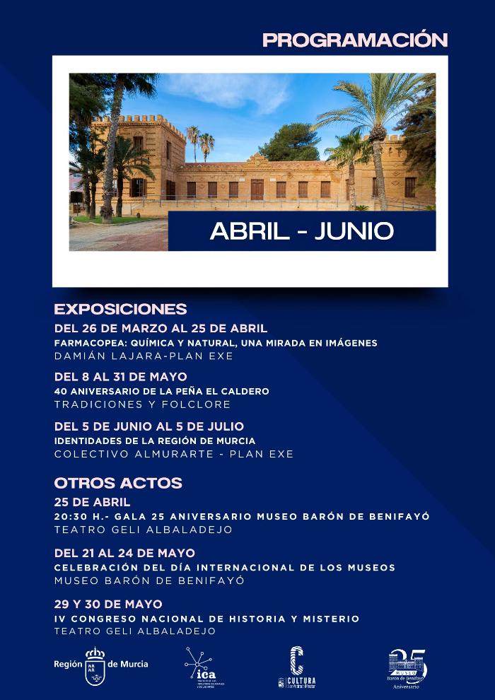 Programa de actividades museo bar�n de benifay�