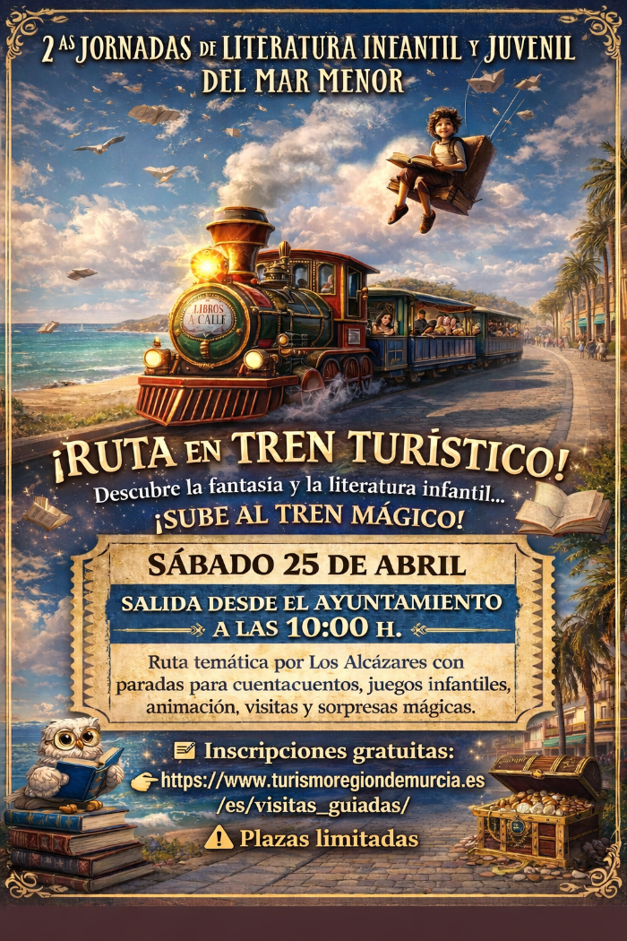 Ruta literaria en tren turistico