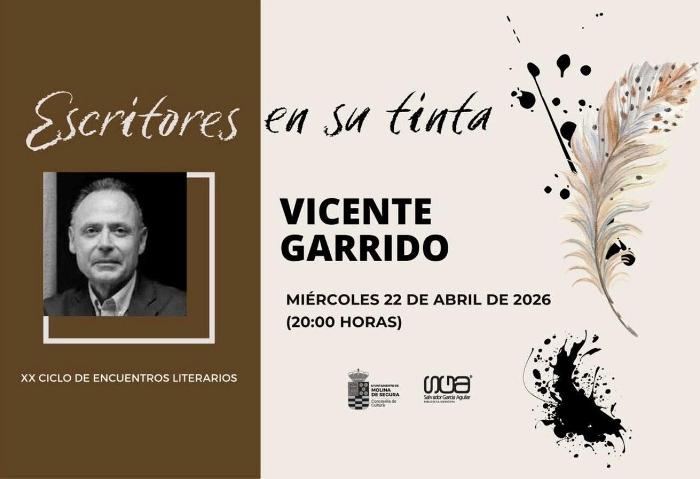 Vicente garrido en Encuentros literarios de escritores en su tinta 2026