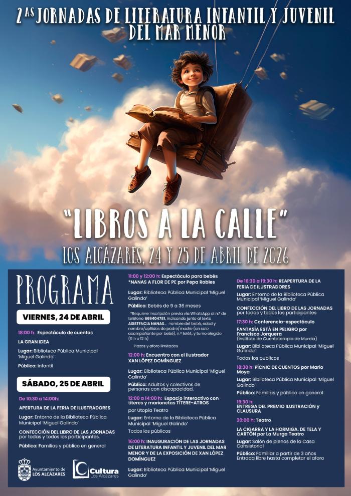 II jornadas de  literatura infantil y juvenil del Mar Menor