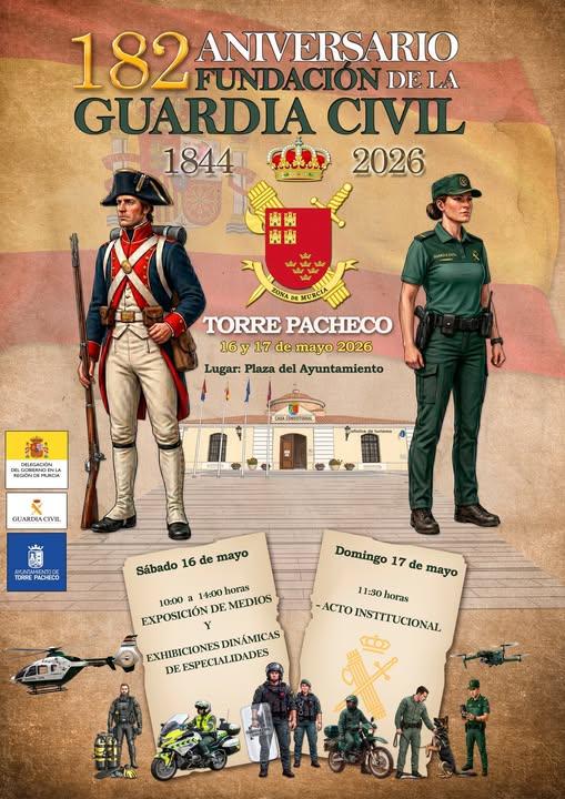 182 Aniversario fundaci�n de la guardia civil