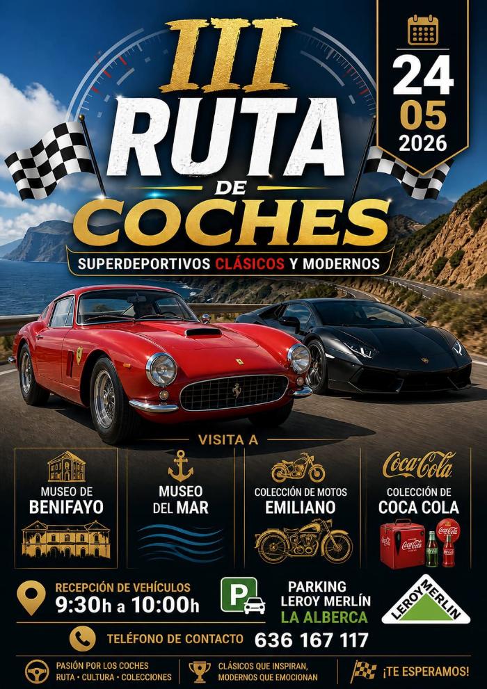 IIi ruta de coches subdeportivos cl�sicos y modernos