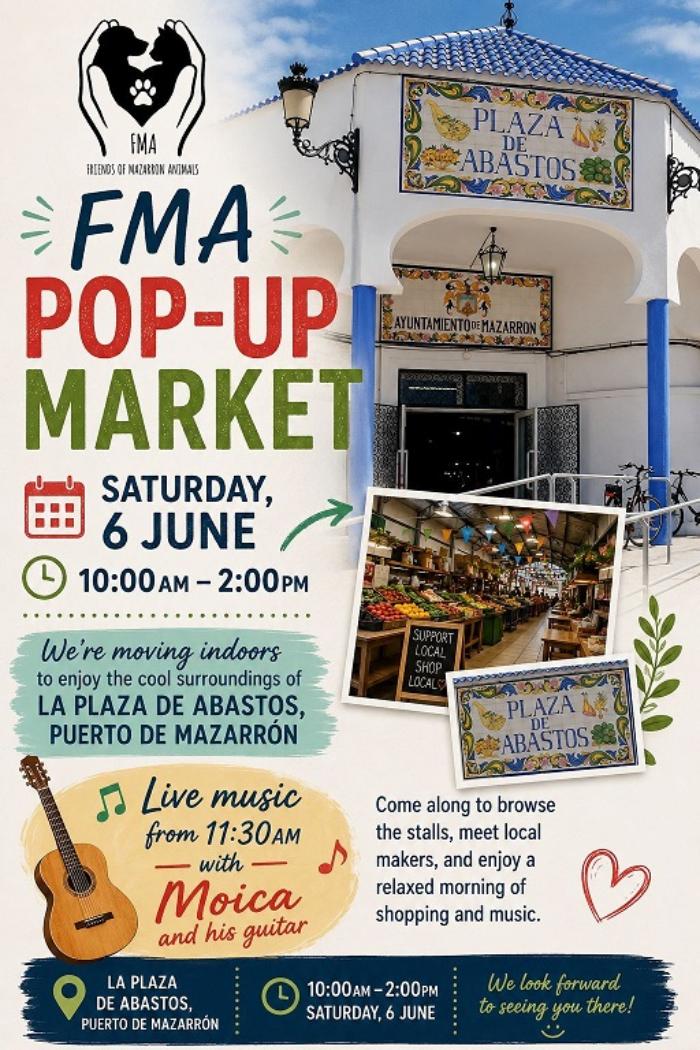  mercadillo solidario de friends of Mazarr�n animals 