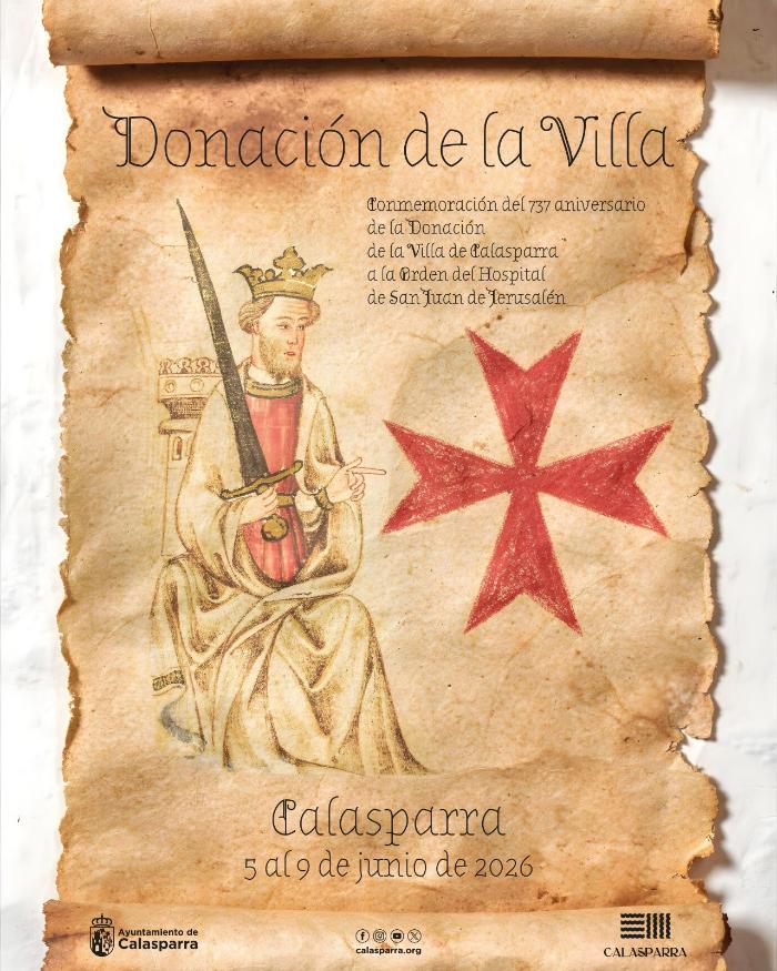 Donaci�n de la villa de Calasparra