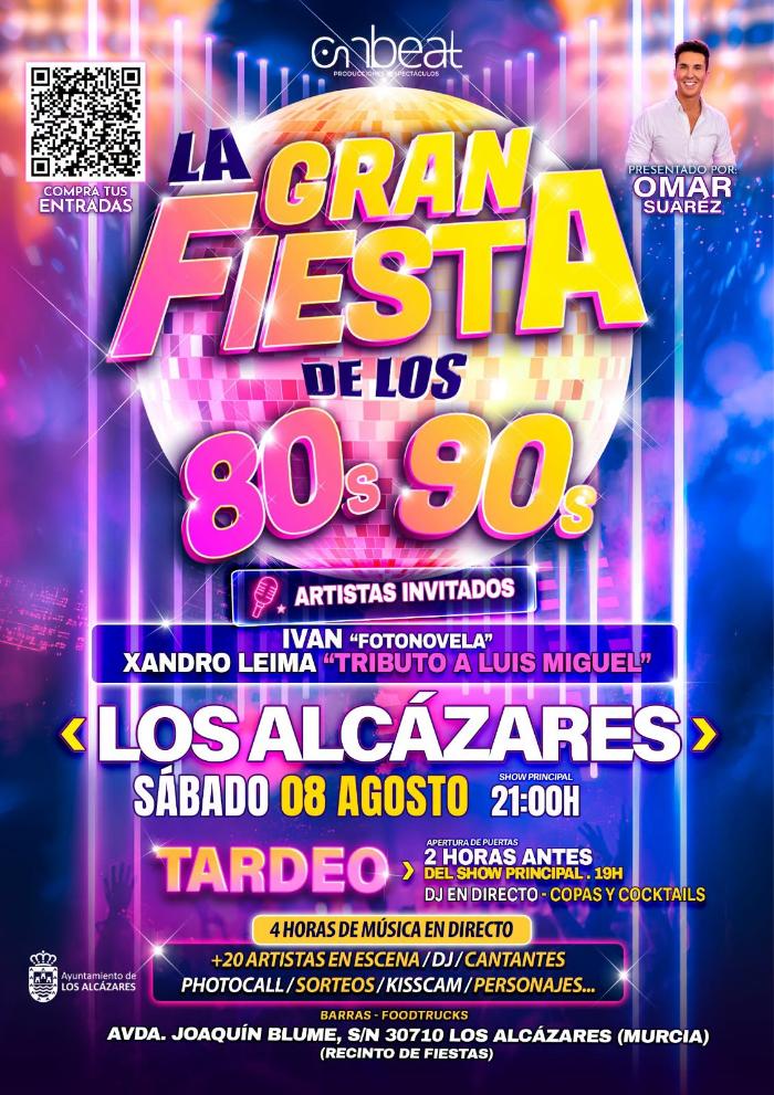 La gran Fiesta de los 80 y 90