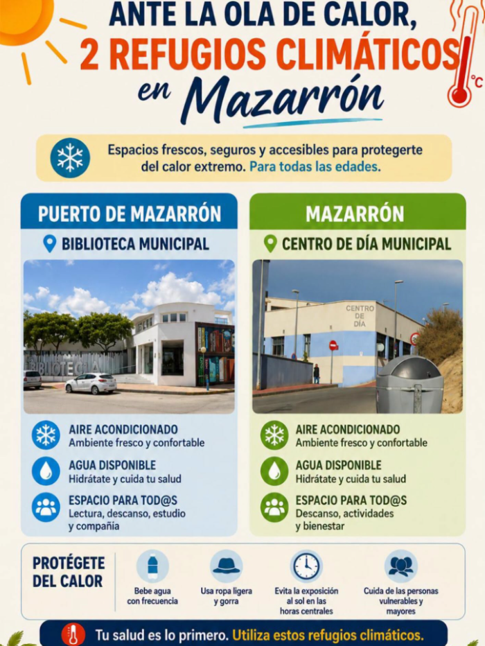 Refugios clim�ticos