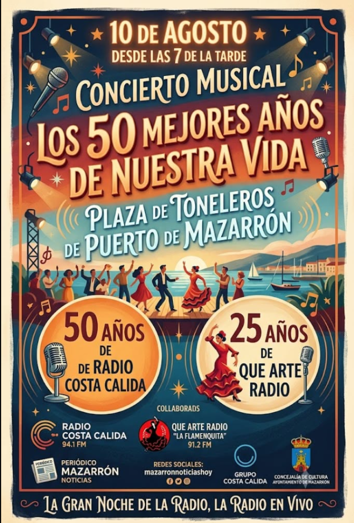 50 Aniversario de radio costa c�lida y los 25 A�os de qu� arte radio