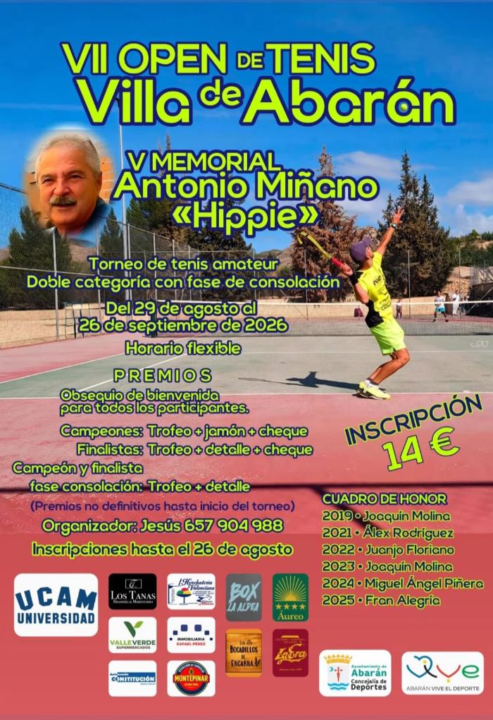 VII open de tenis villa de Abar�n