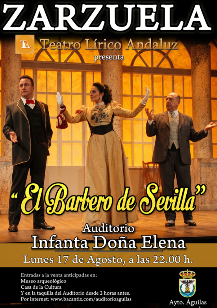Zarzuela el barbero de sevilla 
