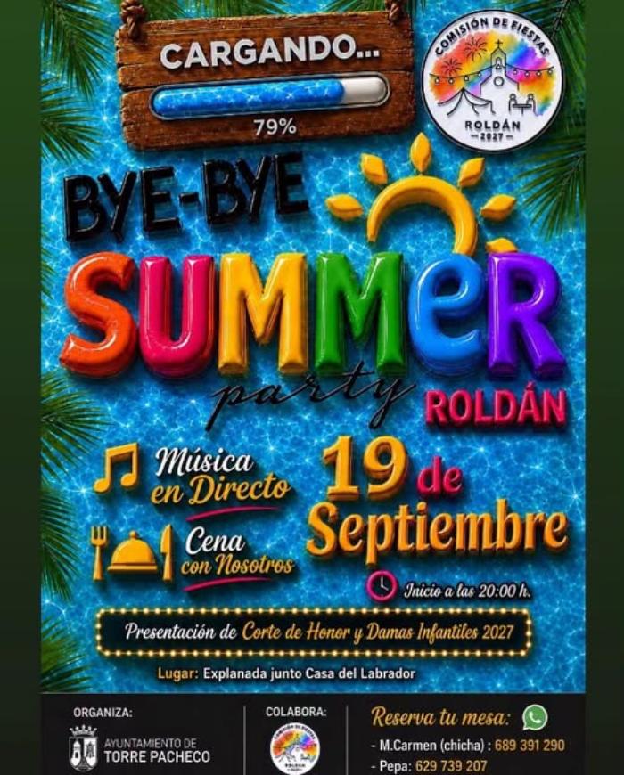 Bye-bye summer party rold�n