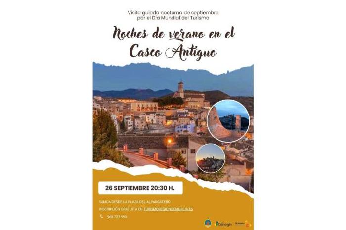 Noches de verano en el casco antiguo de cehegin