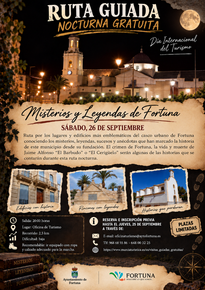 Ruta misterios y leyendas de Fortuna