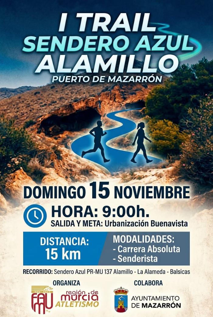 I Trail sendero azul alamillo