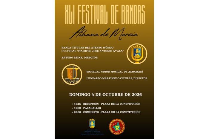 XLV FESTIVAL DE BANDAS DE ALHAMA DE MURCIA