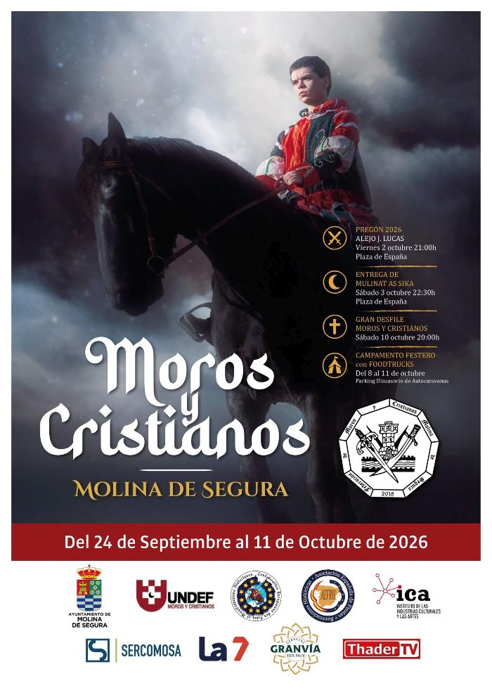 FIESTAS DE MOROS Y CRISTIANOS MOLINA DE SEGURA 2026